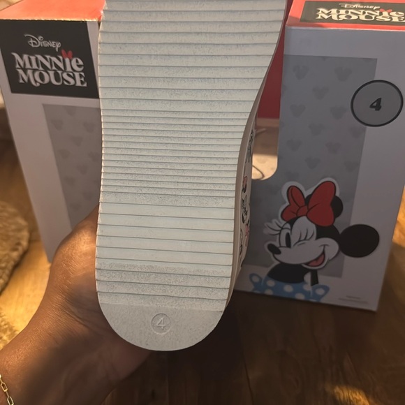 Disney White and Pink Sneakers with Playful Design - Picture 14 of 16